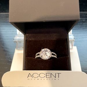 Accent Accessories Cubic Zirconia Ring
